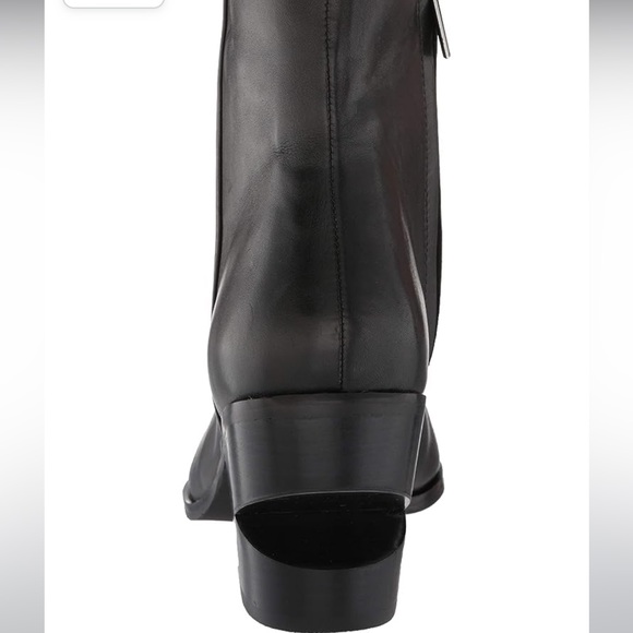 Black Steve Madden Canteen Ankle Boots - Picture 4 of 11